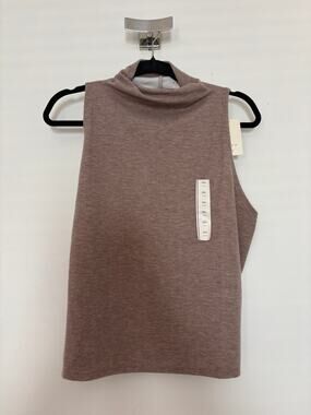 a new day Taupe Sleeveless Turtleneck Tank XXL NWT